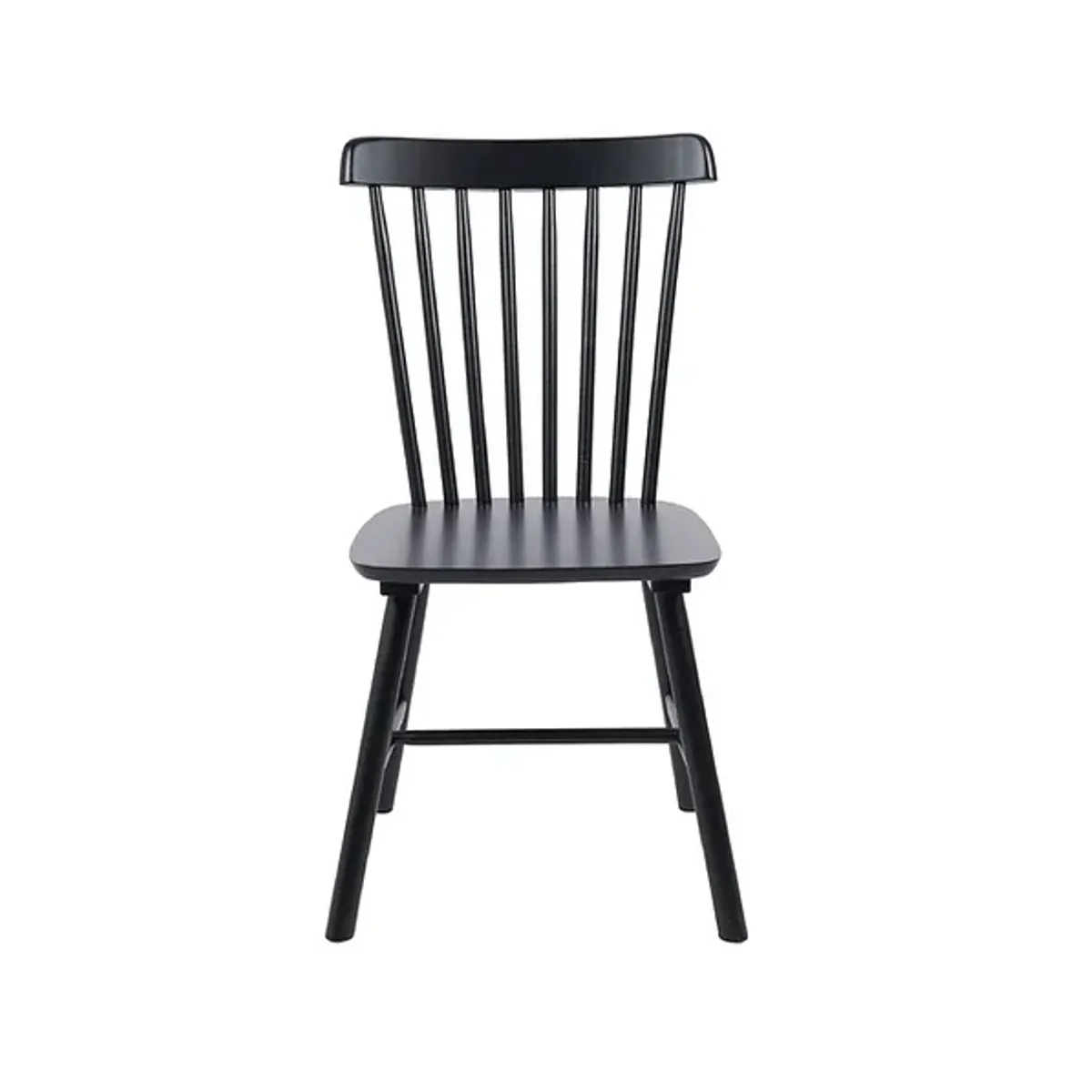 HABITA2 CHILE - Pack 4 Silla de Comedor Windsor de Madera Negro