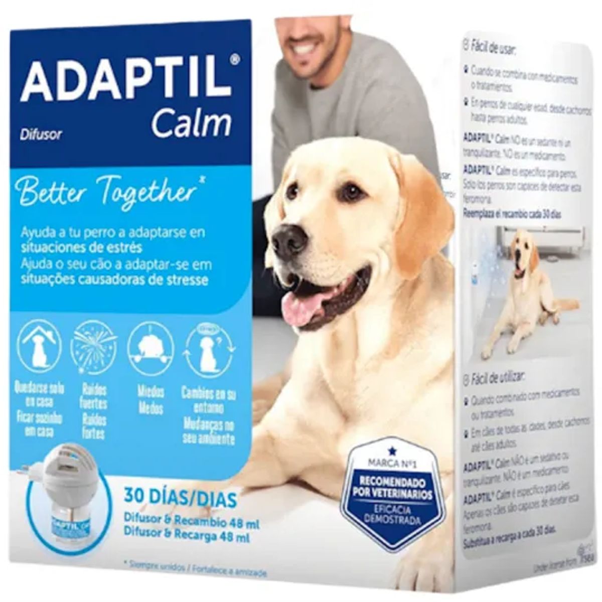 ADAPTIL - Adaptil Calm Difusor + Repuesto 48ml - Tu Perro Más Calmados