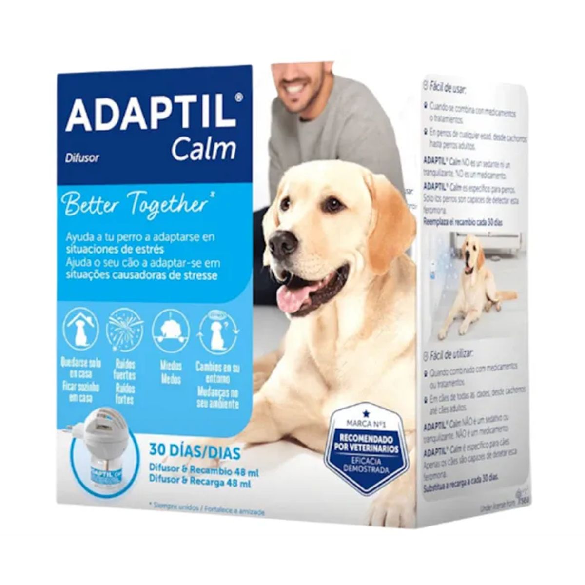 ADAPTIL - Adaptil Calm Difusor + Repuesto 48ml - Tu Perro Más Calmados