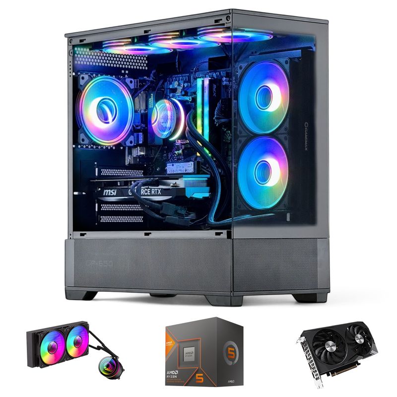 HYPERPC - PC GAMER AMD RYZEN 5 8600G 64Gb DDR5 2Tb RTX 4070 SUPER WiFi