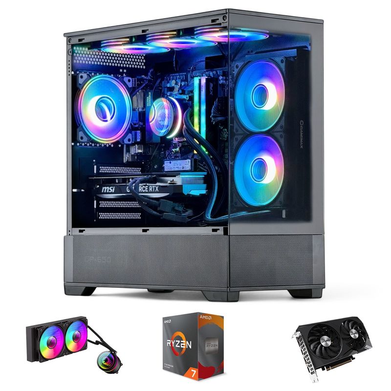 HYPERPC - PC GAMER AMD RYZEN 7 5800x 32Gb 1Tb RTX 4070 Ti SUPER WiFi