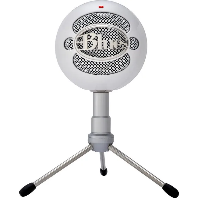 LOGITECH - Microfono Profesional Blue Snowball Ice Blanco Logitech Flex