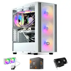 HYPERPC - PC GAMER Blanco AMD RYZEN 5 8600G 32Gb DDR5 1Tb RTX 4070 SUPER WiFi
