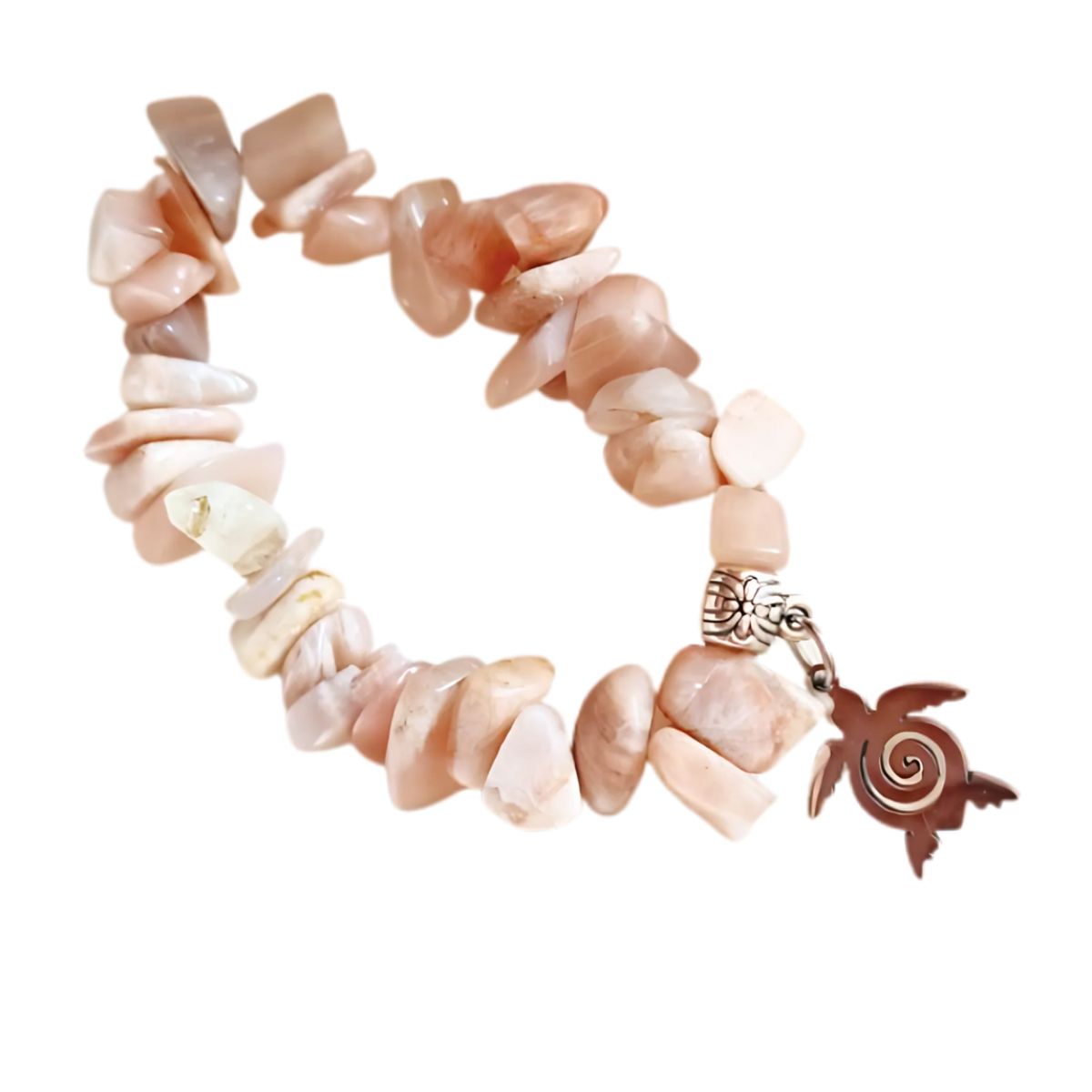 GENERICO - Pulsera Piedra Sol de piedra Rústica