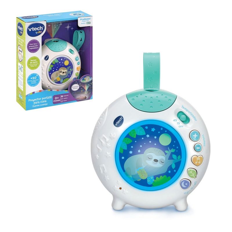VTECH - PROYECTOR PORTATIL PARA CUNA DUERME CONMIGO VTECH