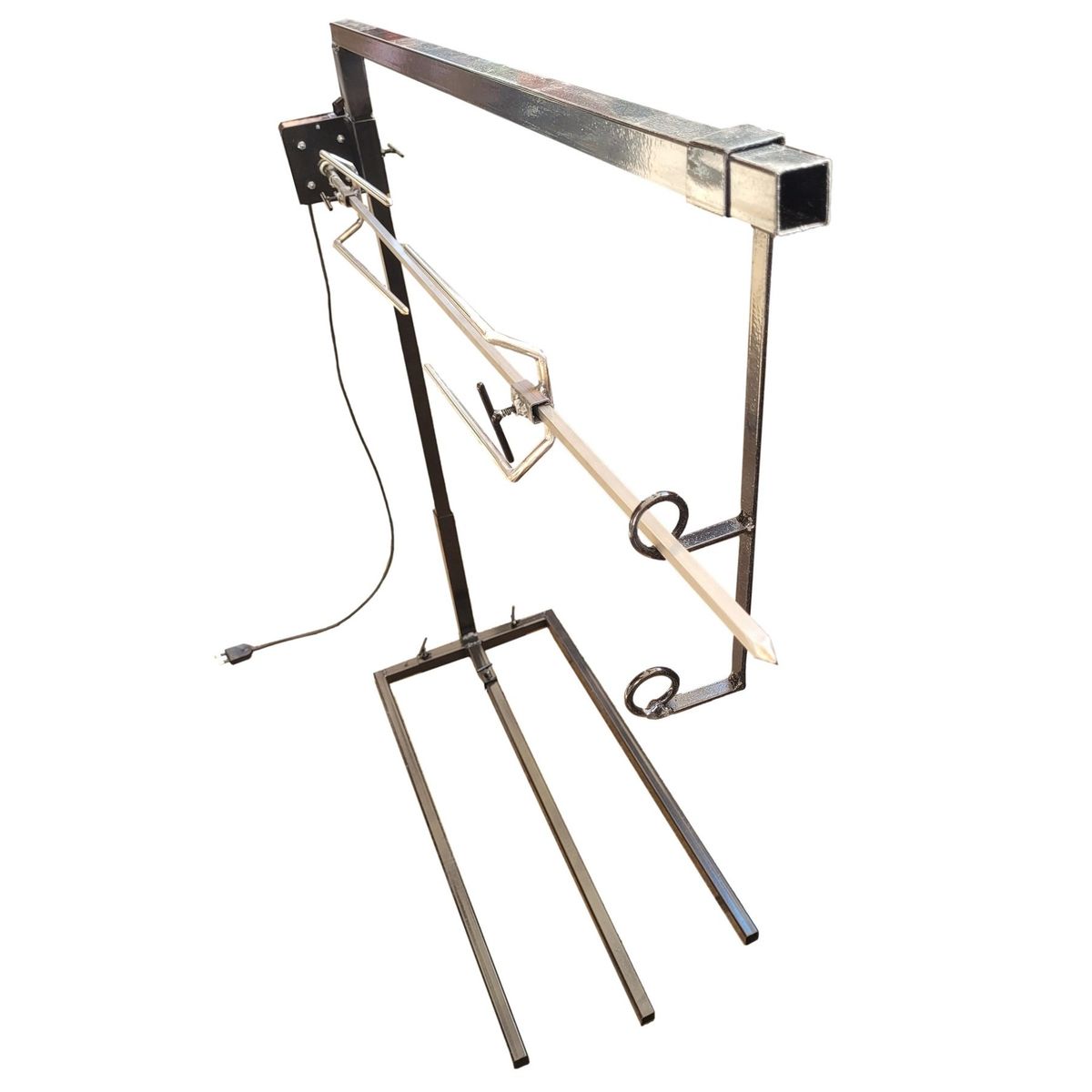 KAS - Asador Spiedo Con Pedestal con Barra 100 cm