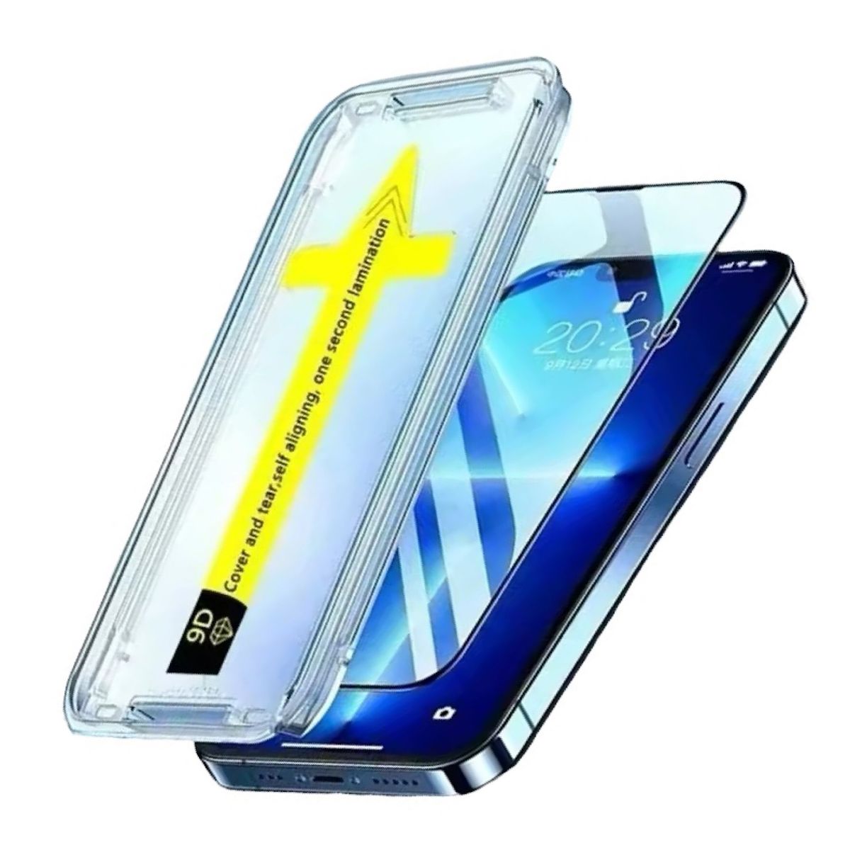 GENERICO - Lámina Vidrio Para iPhone 16 Pro - Kit Instalación