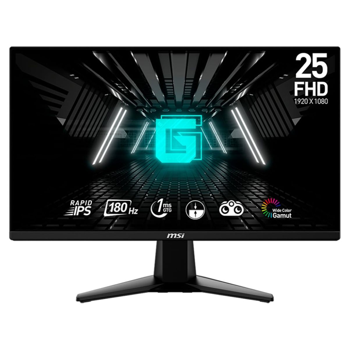 MSI - Monitor Gamer MSI G255F 245 Rapid IPS 180Hz 1Ms