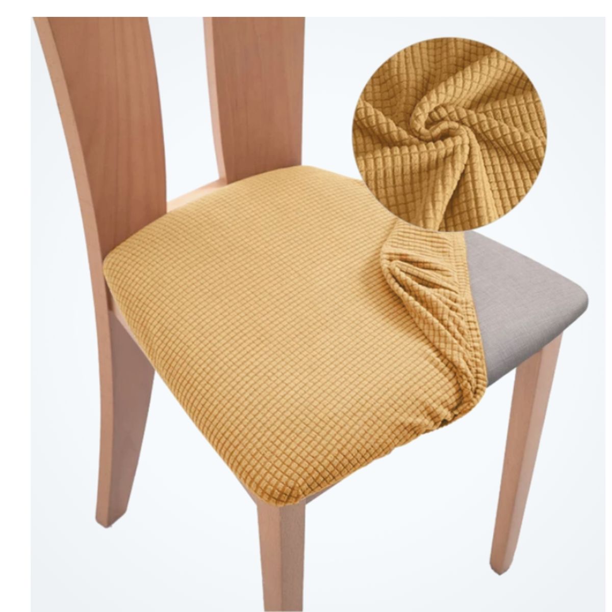 GENERICO - Pack de 8 fundas Cubre Asientos para sillas