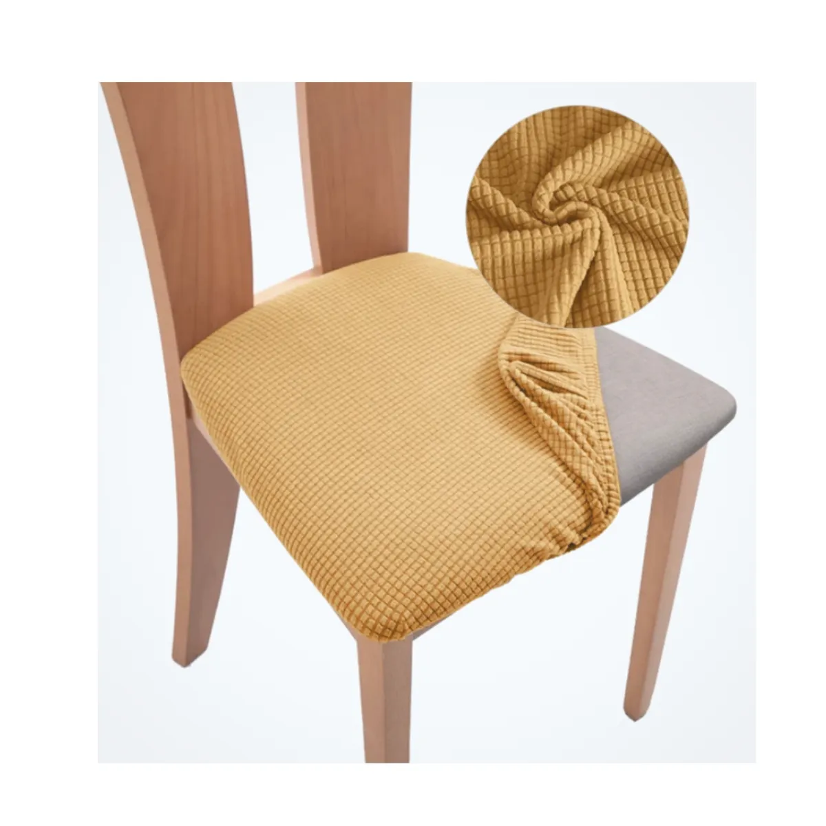 GENERICO - Pack de 8 fundas Cubre Asientos para sillas