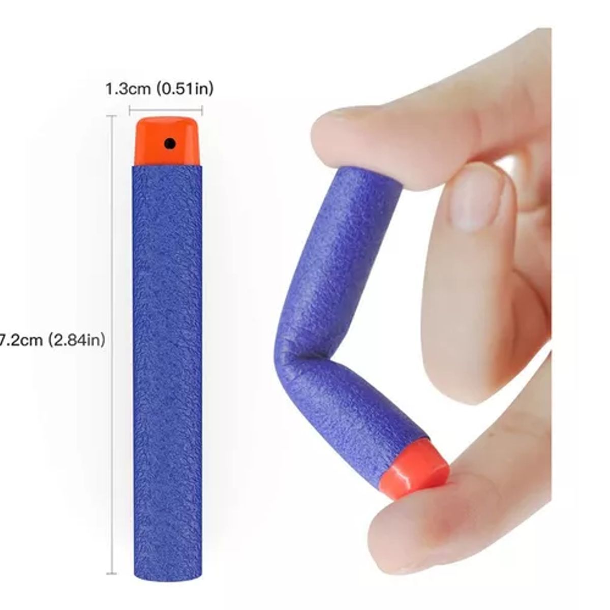 GENERICO - 400 Dardos Bala De Repuesto 7.2cm Para Nerf N-strike Elite