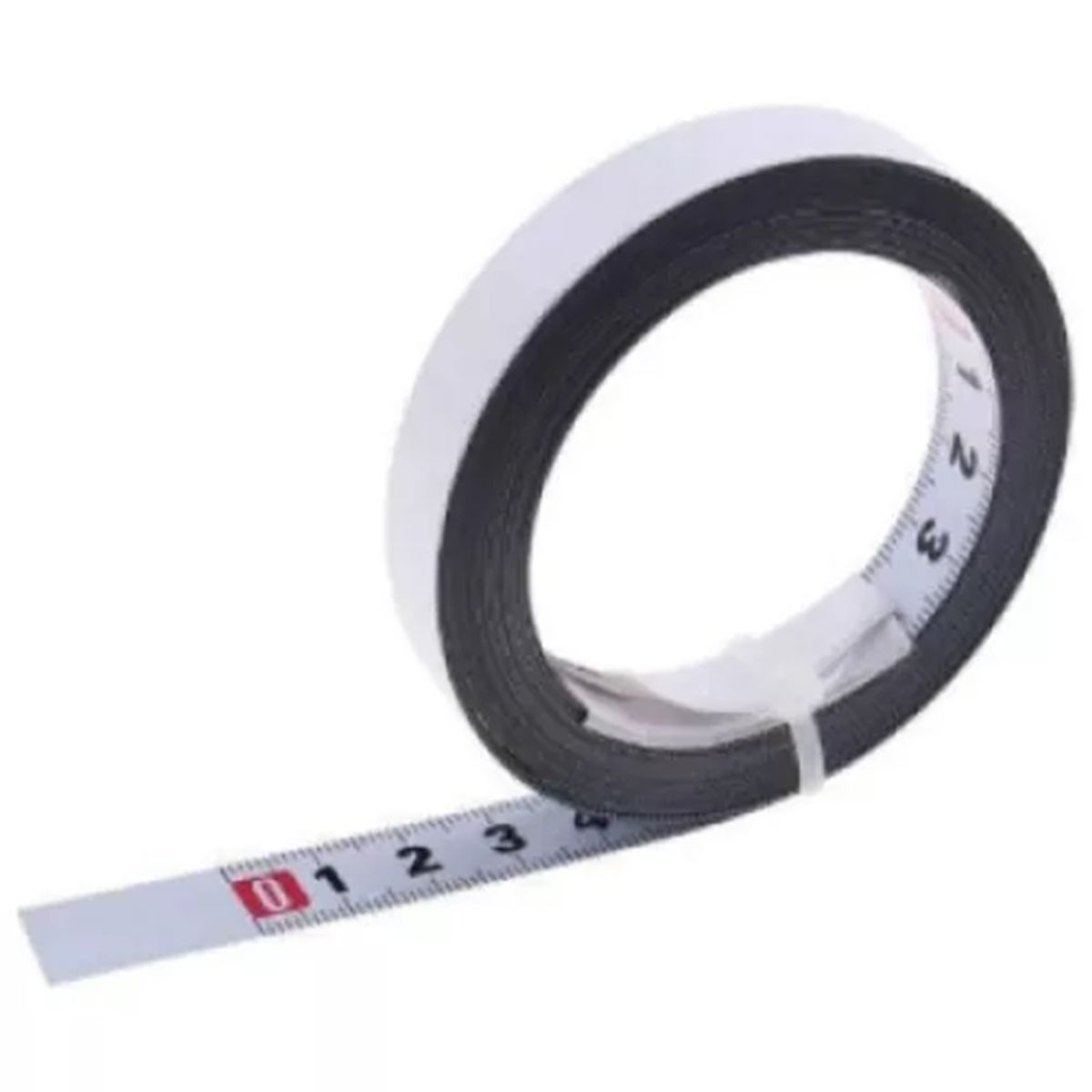 GENERICO - Cinta Métrica Adhesiva Metálica Izq Cero Der Largo 3 Mt