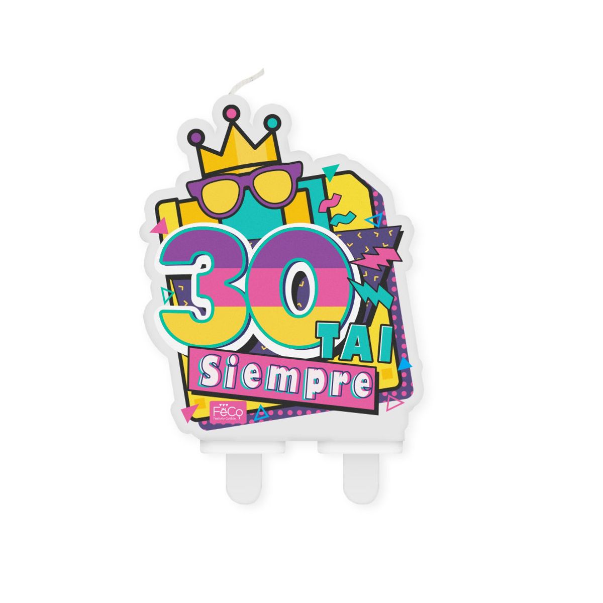 GENERICO - VELA 30TAI SIEMPRE X1 UNI