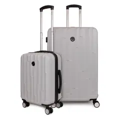 F LA MALETA DE CHILE - Pack 2 Maletas Flip S+L gris