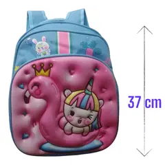 GENERICO - Mochila infantil para niñas unicornio