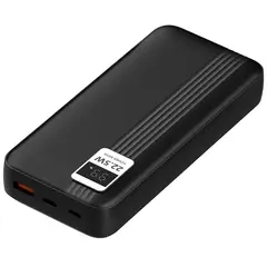 TECNOLAB - Power Bank 20000mAh 22.5W + 2 Cables Incluidos Negro - SC