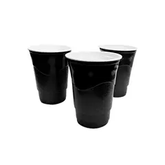 GENERICO - VASO NEGRO 500ML X50 UNI