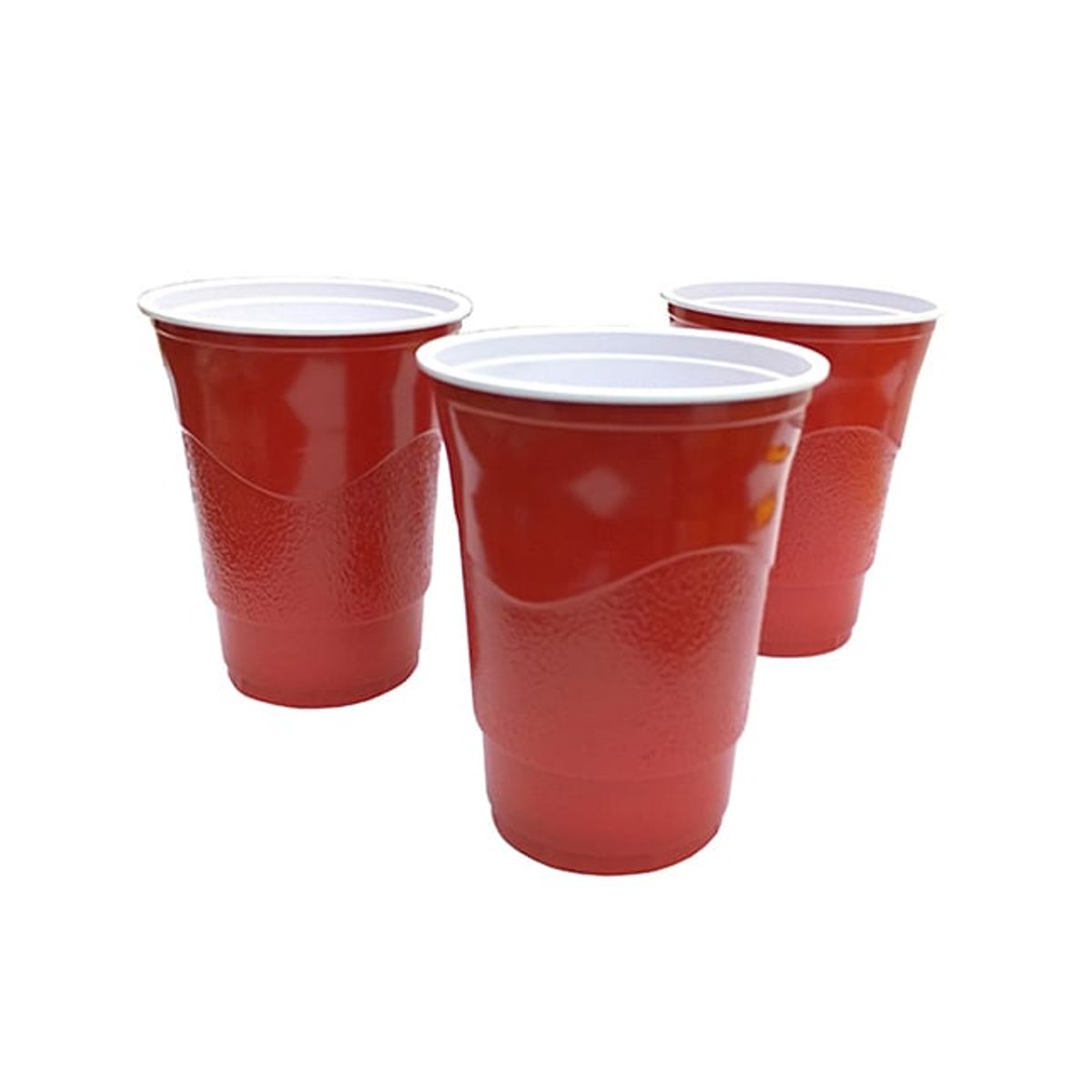 GENERICO - VASOS ROJOS 450 ML X 10 PCS