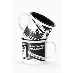 S/M - Taza Lechero Enlozado Santiago Morning Fútbol Chileno
