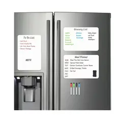 GENERICO - Pizarra Magnética Para Refrigerador Pizarra Flexible Imán