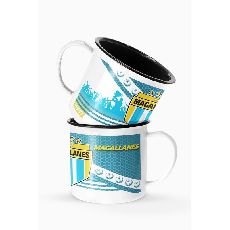S/M - Taza Lechero Enlozado Club Deportivo Magallanes