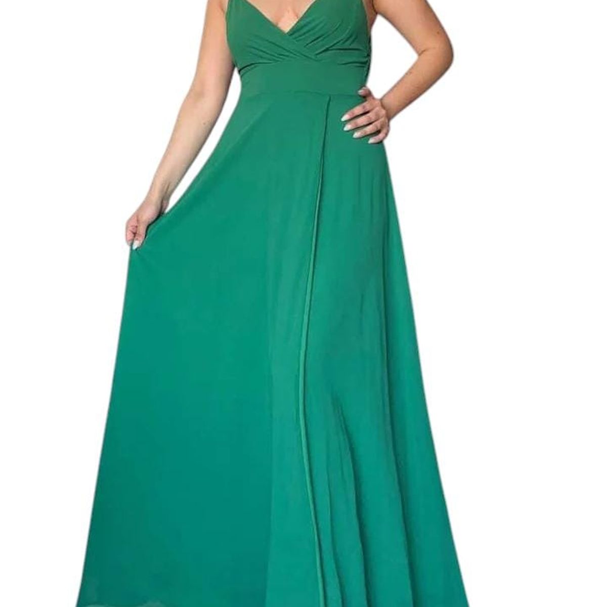 LUNA - VESTIDO DE FIESTA  DE NOCHE LINA.-