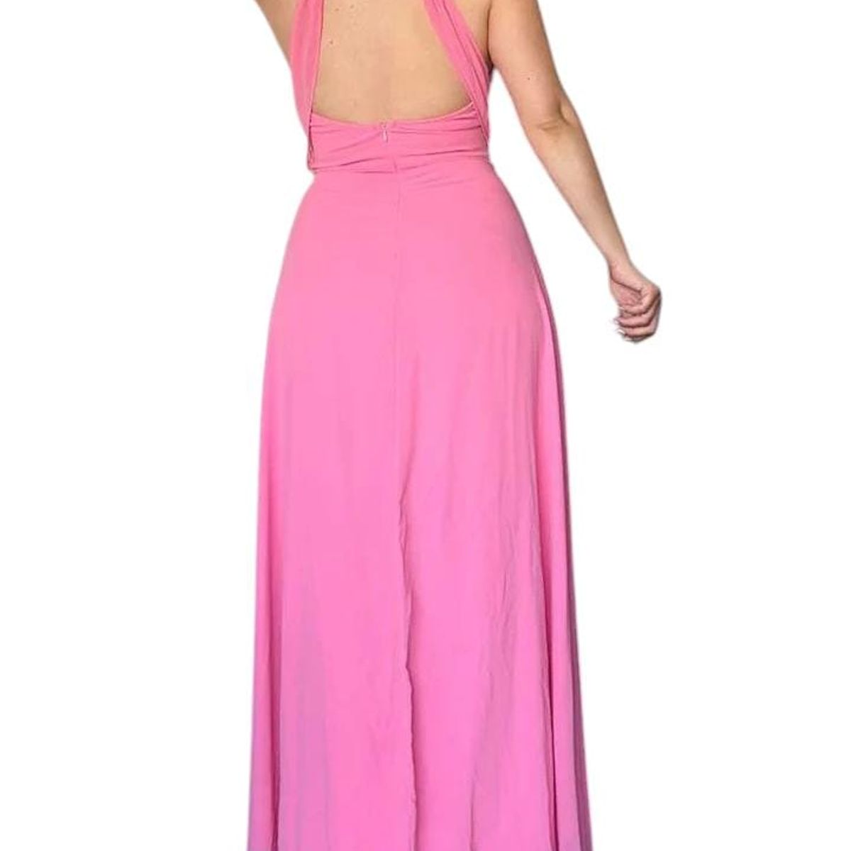 LUNA - VESTIDO DE FIESTA  DE NOCHE LINA.-