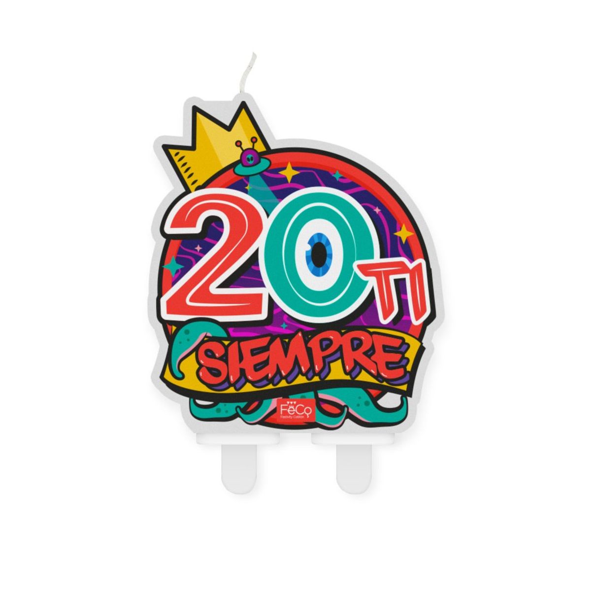 GENERICO - VELA 20TI SIEMPRE X1 UNI