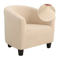 GENERICO - Funda Cubre Poltronas de tela elasticada CUADRILLE