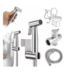 GENERICO - Ducha Bidet Arabe Juego De Pistolas Para Rociar Inodoro Baño