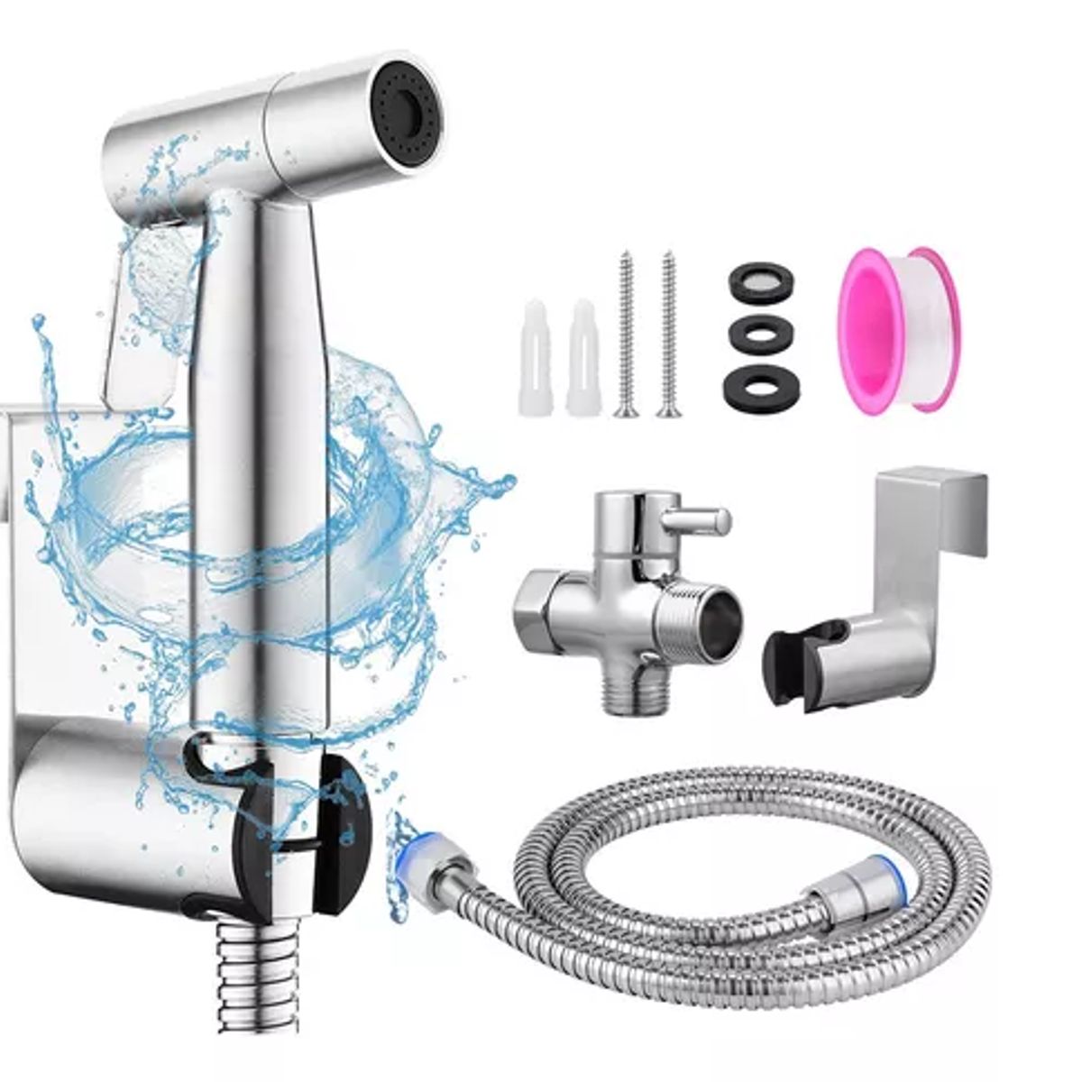 GENERICO - Ducha Bidet Arabe Juego De Pistolas Para Rociar Inodoro Baño