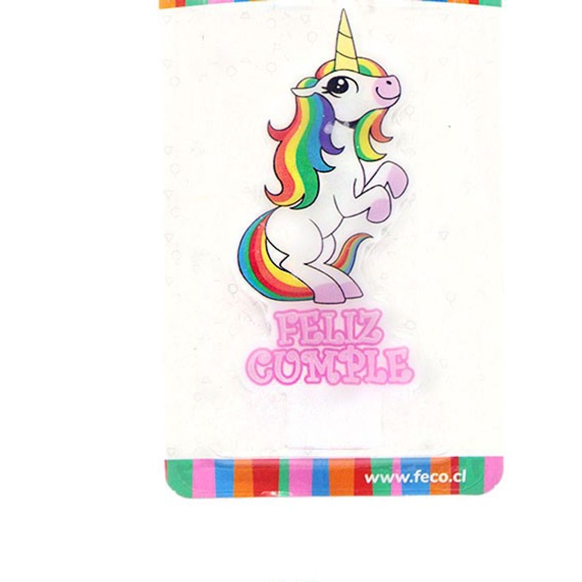 GENERICO - VELA DISE?O UNICORNIO X1 UNI