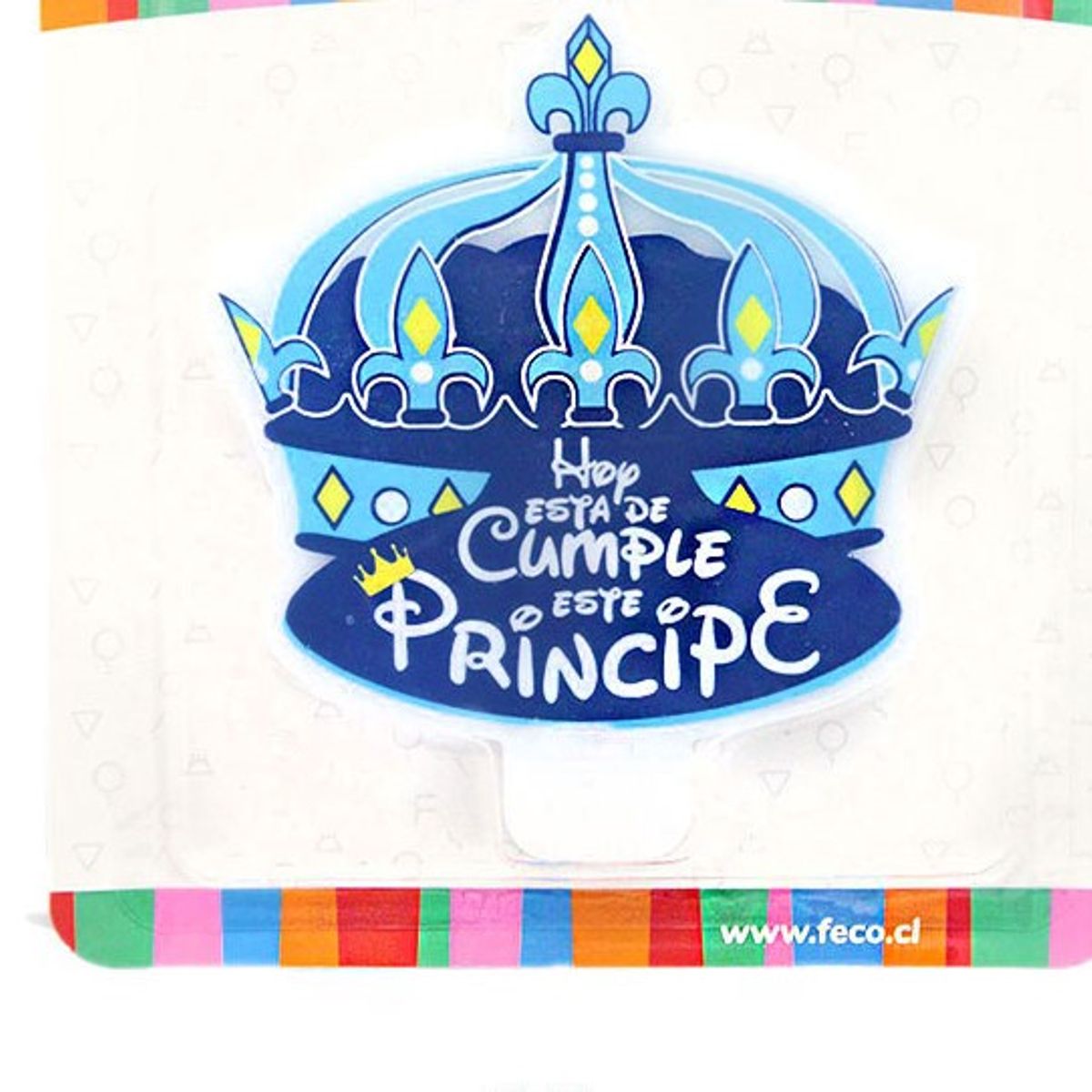 GENERICO - VELA DISE?O PRINCIPE X 1 UNI