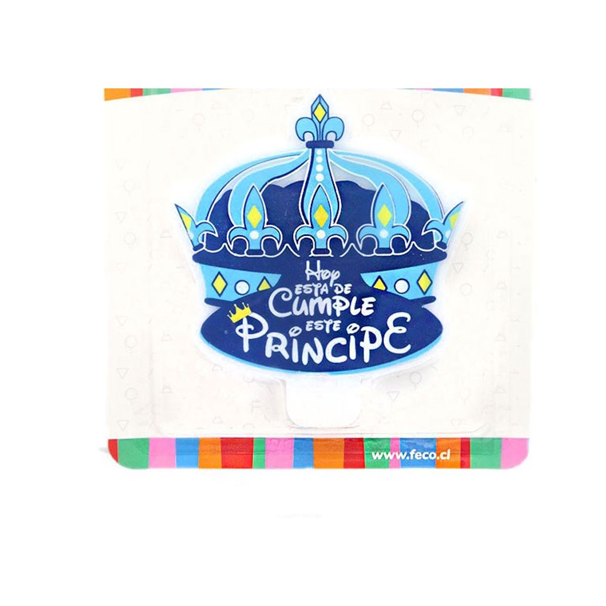 GENERICO - VELA DISE?O PRINCIPE X 1 UNI