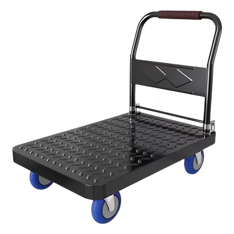 GENERICO - Carro Carga Yegua Plegable Plataforma Grande 1100 Kg