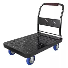 GENERICO - Carro Carga Yegua Plegable Plataforma Grande 1100 Kg