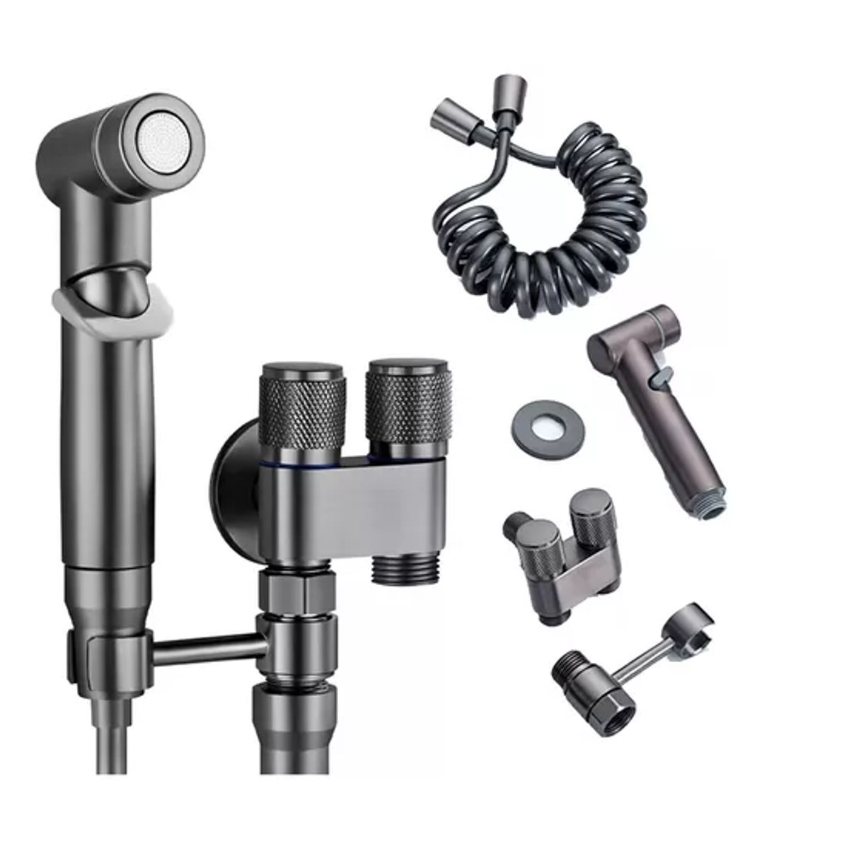 GENERICO - Ducha Bidet Arabe Acero Inoxidable Baño Wc Inodoro Kit