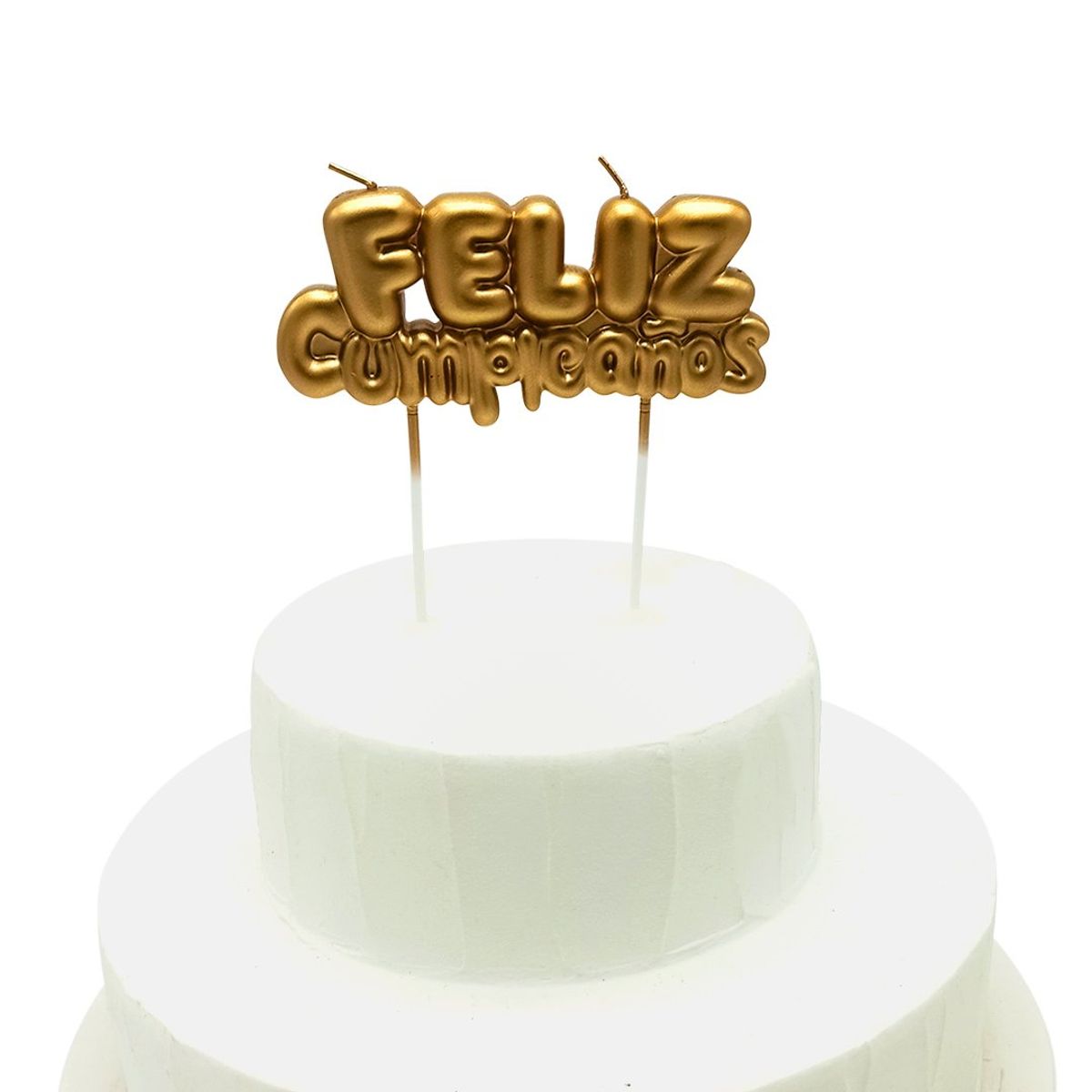 GENERICO - VELA FELIZ CUMPLEAÑOS GOLDEN X1UNI