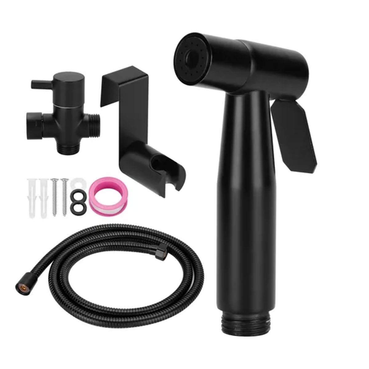 GENERICO - Ducha Bidet Arabe Wc Set Llave Accesorios Baño Acero