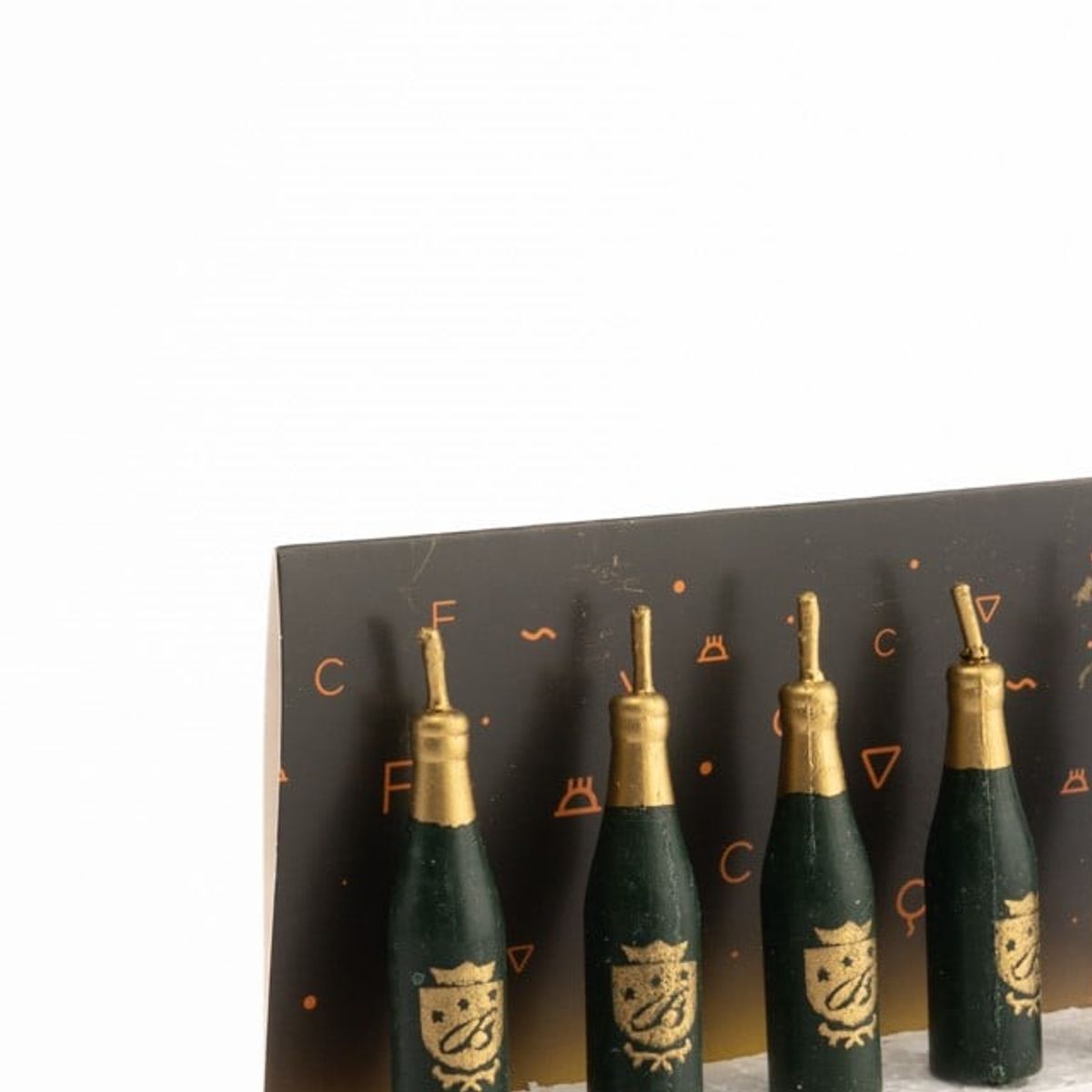 GENERICO - VELA 5 CHAMPAGNE  X1