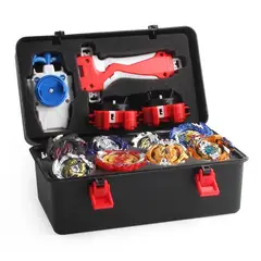 DANWEILE - 12 estilos Bayblades Metal Fusion Beyblades Set Storage Box