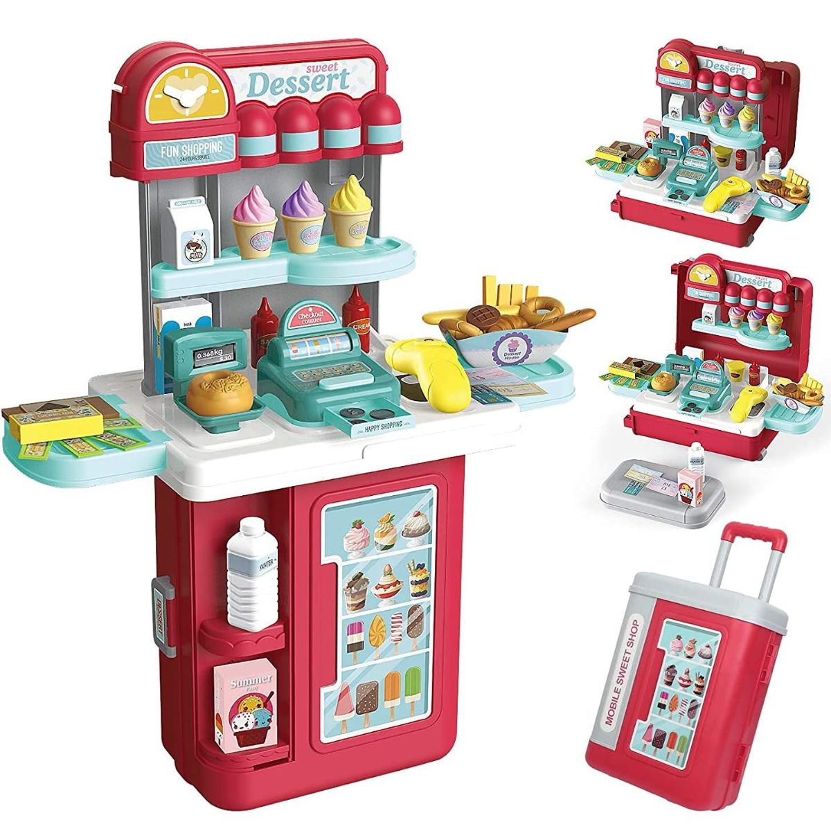 GENERICO - Maleta Juguete Heladería Sweat Dessert