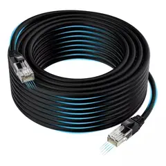 KUANGYE - Cable Utp Cat 6 Exterior 50 Metros Rj45 Ethernet Internet