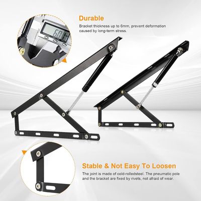 Imagen 2 del producto Mecanismo Para Cama Baúl Con Bombín Hidráulico 90cm, 1 Par
