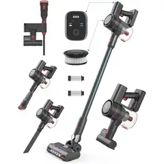 REDROAD - Redkey Aspiradora inalámbrica P9 con pantalla LED