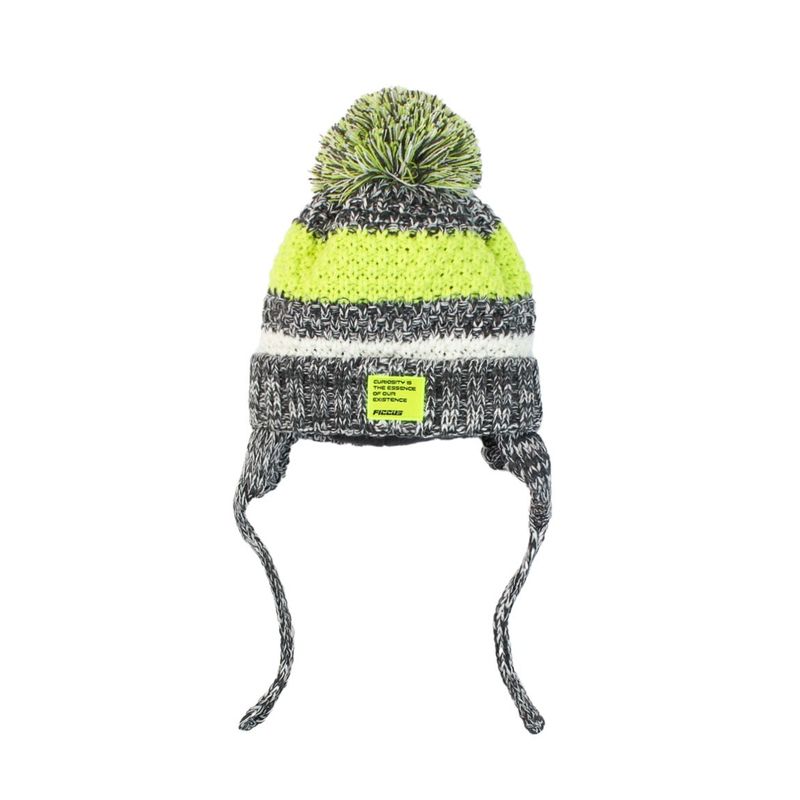 FICCUS - Gorro Bebé Niño Power Gris Oscuro
