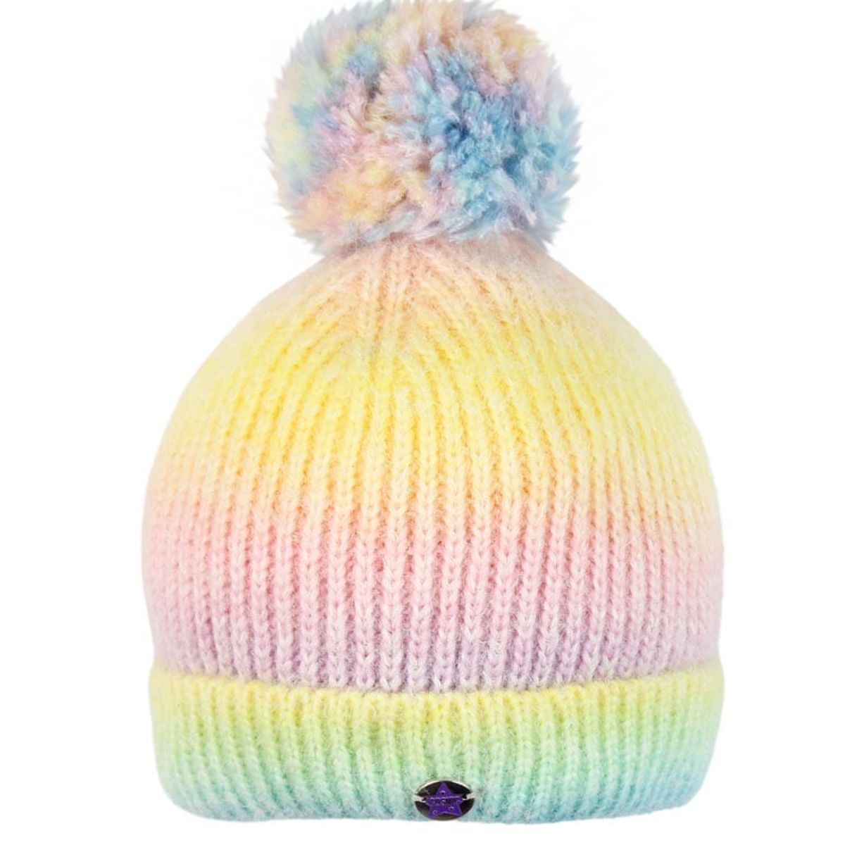FICCUS - Gorro Bebé Niña Power Lila