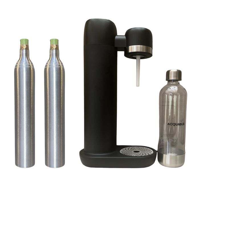 GENERICO - Máquina Gasificadora Acquabub R2 1l + 2 Botellas Bpa Co2