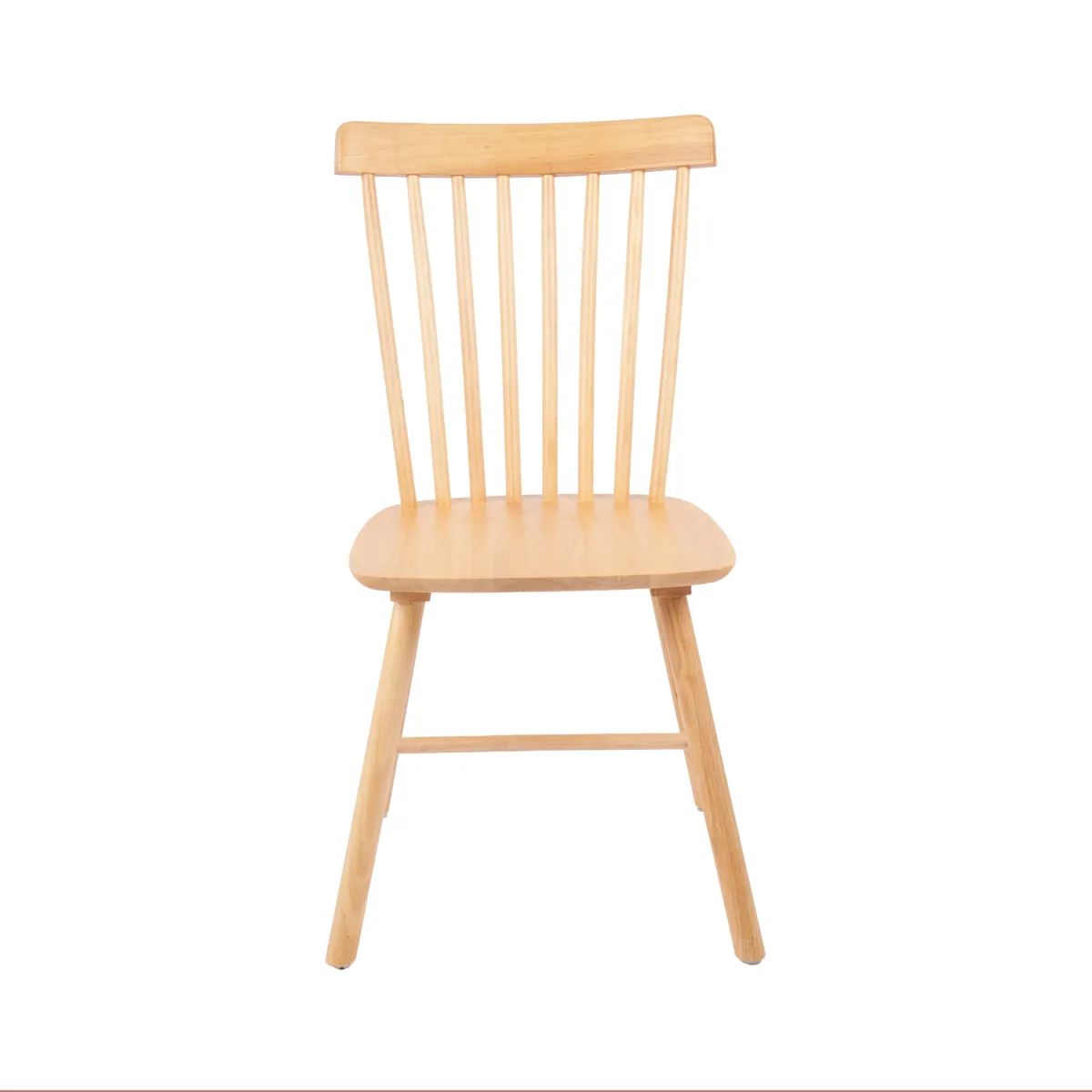 HABITA2 CHILE - Silla de Comedor Windsor de Madera Natural