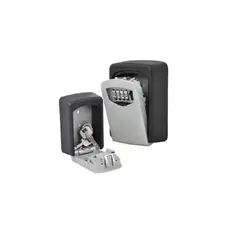 GENERICO - Caja Seguridad Llaves Caja Fuerte Llave 4digitos Gris